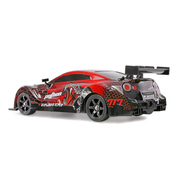 Радиоуправляемая машина для дрифта HB Nissan GTR (4WD, свет, пар, акб, 1:16) - SC16A14