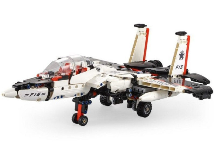Радиоуправляемый конструктор CADA 2 в 1 трансформер F15-EagleBot (917 деталей) - C51030W