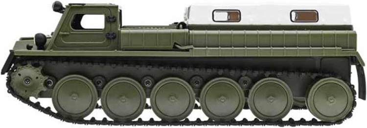 Радиоуправляемый гусеничный советский вездеход WPL ГАЗ-71 RTR масштаб 1:16 - WPLE-1