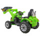 Детский электромобиль трактор на аккумуляторе 12V / зеленый - JS328A-GREEN