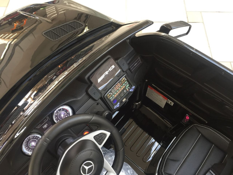 Детский электромобиль Mercedes Benz GLS63 LUXURY 4x4 12V 2.4G - Black - HL228-LUX-B