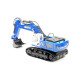 Радиоуправляемый экскаватор HUI NA TOYS масштаб 1:18 2.4G - HN1558-BLUE