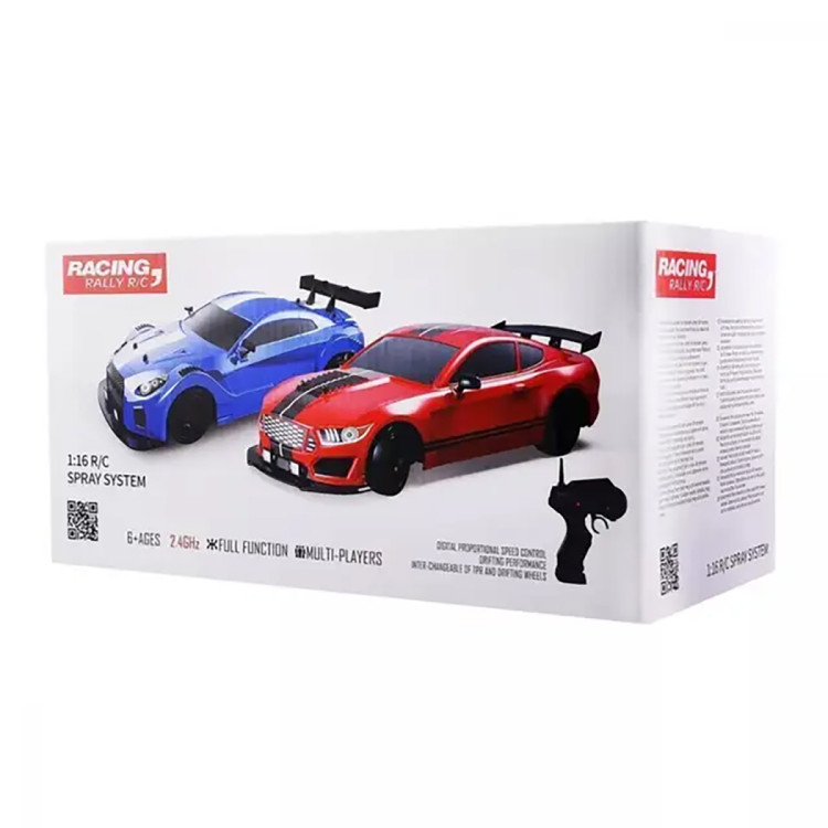 Радиоуправляемая машина для дрифта HB Toyota AE86 (4WD, свет, пар, акб, 1:16) - SC16A16