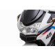 Детский электромотоцикл XMX (белый, EVA, с ручкой газа, 12V) - XMX609-WHITE