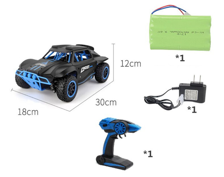 Радиоуправляемый внедорожник Short Track 1:18 (скорость 25 км/ч, полный привод) - HB-DK1802
