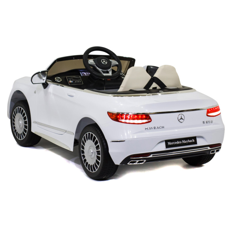 Детский электромобиль Mercedes-Maybach S650 Cabriolet - ZB188-WHITE