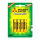 Батарейка MITSUBISHI AAA LR03G Alkaline (4 шт) - LR-03-M