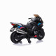Детский электромотоцикл XMX (черный, EVA, с ручкой газа, 12V) - XMX609-BLACK