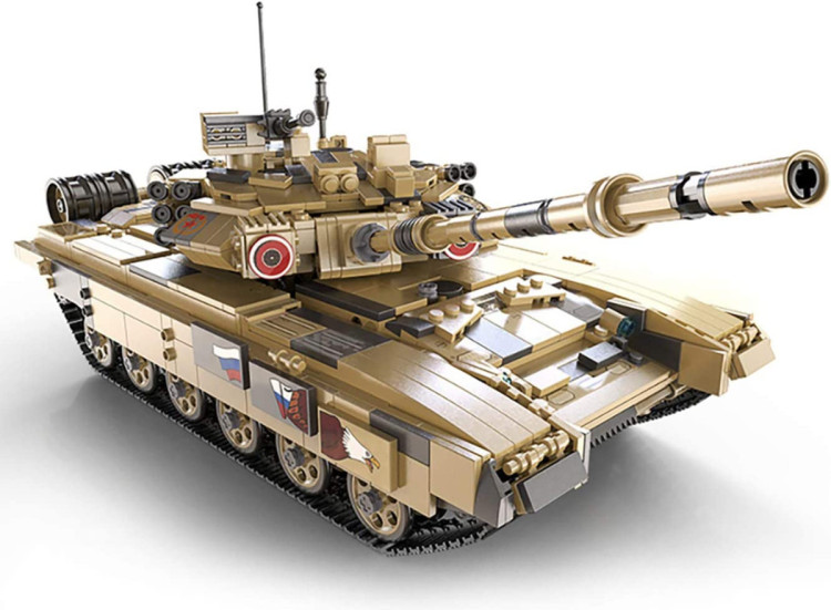 Радиоуправляемый конструктор CaDA Танк Т90, 1722 детали - C61003W