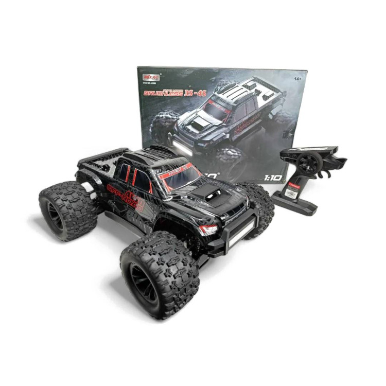 Радиоуправляемый монстр MJX Hyper Go V2 Brushless 4WD 1:10 - MJX-10208-V2-BLACK