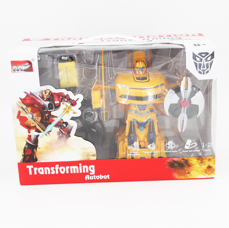 Радиоуправляемый трансформер MZ Chevrolet Camaro Бамблби 1:22 - 2342X