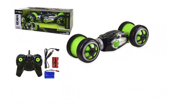 Радиоуправляемая зеленая машина-перевертыш Mekbao Трюкач Tongde - 5588-615-GREEN