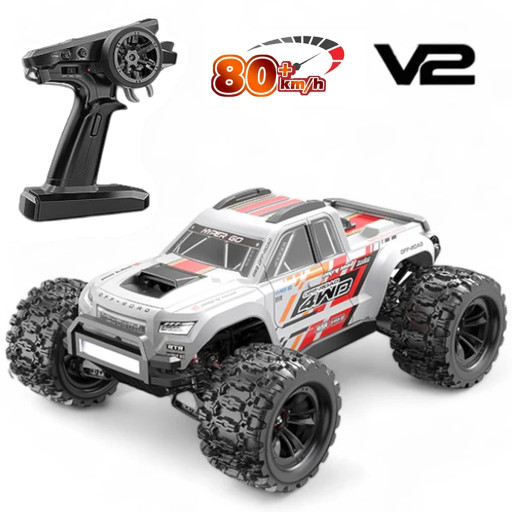 Радиоуправляемый монстр MJX Hyper Go V2 Brushless 4WD 1:10 - MJX-10208-V2-WHITE