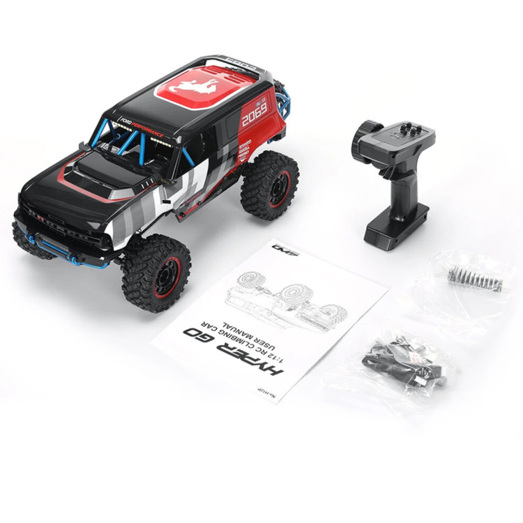 Радиоуправляемый краулер MJX Hyper Go H12P Ford Bronco R Brushless 4WD 1:12 - MJX-H12P