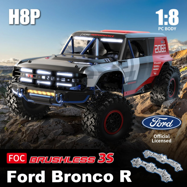 Радиоуправляемый краулер Ford Bronco Baja 1/8 - MJX-H8P