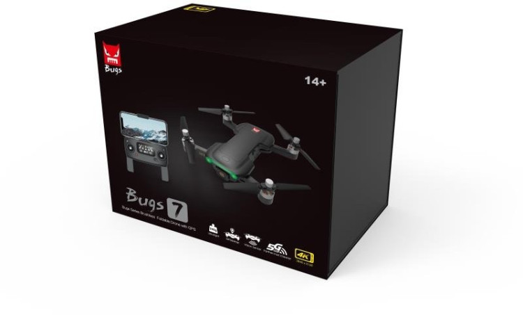 Радиоуправляемый квадрокоптер MJX Bugs 7 V2 4K - MJX-B7-V2