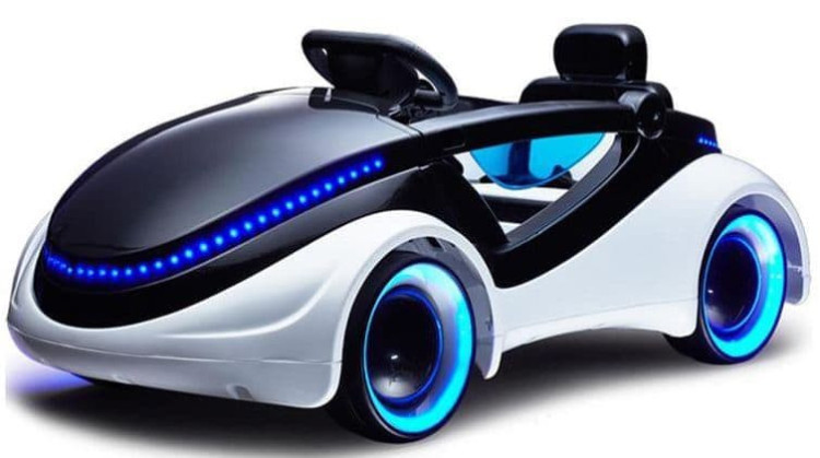 Детский электромобиль Apple iCar 12V - WHITE - HL208