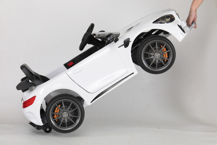 Детский электромобиль Mercedes-Benz GTR AMG 12V - BBH-0006-WHITE