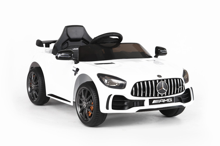 Детский электромобиль Mercedes-Benz GTR AMG 12V - BBH-0006-WHITE