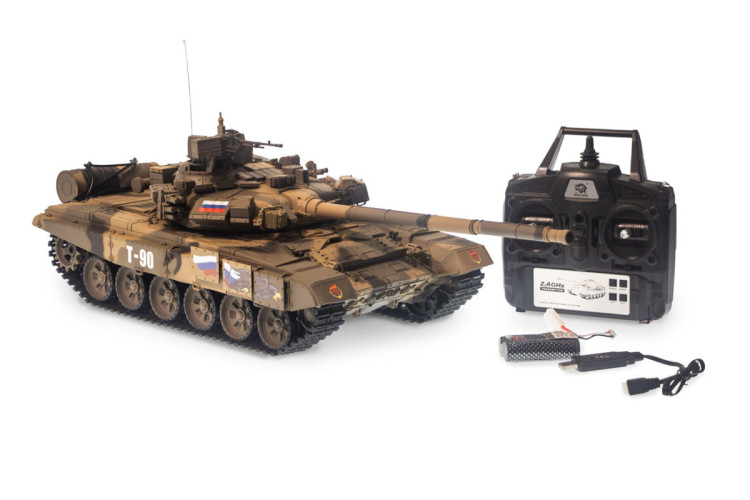 Радиоуправляемый танк Heng Long Т-90 S version V7.0 масштаб 1:16 RTR 2.4G - 3938-1Upg V7.0