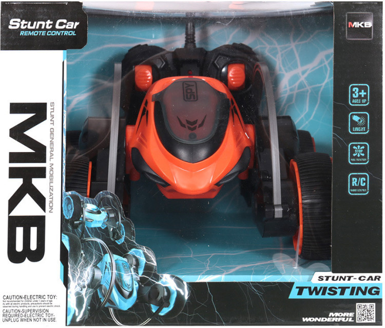 Радиоуправляемая оранжевая машина перевертыш Mekbao Трюкач 2.4G - 5588-625-ORANGE