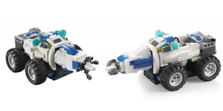 Конструктор радиоуправляемый CADA deTech DADA Роберт (28 см, один двигатель, 606 деталей) - C51028W