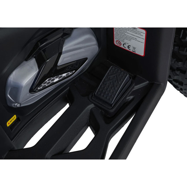 Детский электромобиль квадроцикл Outlander (черный, 24V, 4WD, пульт, EVA) - XMX652-24V-4WD-BLACK