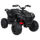 Детский электромобиль квадроцикл Outlander (черный, 24V, 4WD, пульт, EVA) - XMX652-24V-4WD-BLACK