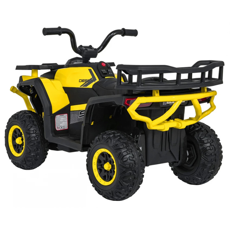 Детский электромобиль квадроцикл X-Robust (желтый, 24V, 4WD, пульт, EVA) - XMX651-24V-4WD-YELLOW