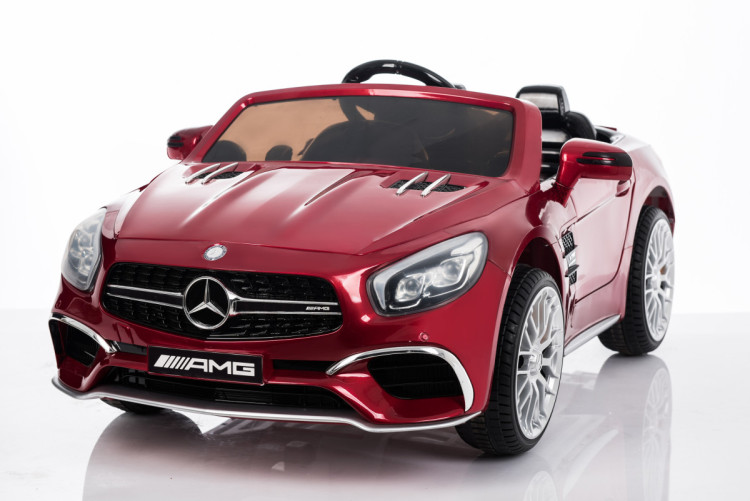 Детский электромобиль Mercedes-Benz SL65 Red 12V 2.4G - XMX602