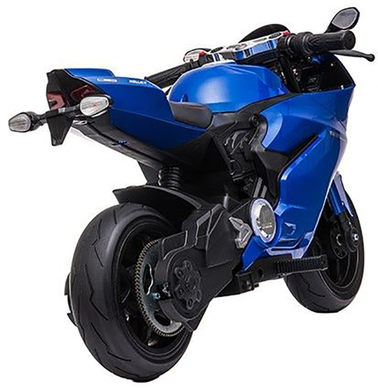 Детский электромобиль мотоцикл Ducati Blue (дисковый тормоз, 16 км/ч, 24V) - SX1629