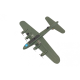 Радиоуправляемый самолет бомбардировщик B17 для начинающих 2.4G - FX817-GREEN