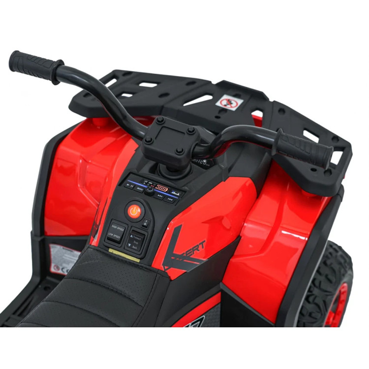 Детский электромобиль квадроцикл X-Robust (красный, 24V, 4WD, пульт, EVA) - XMX651-24V-4WD-RED