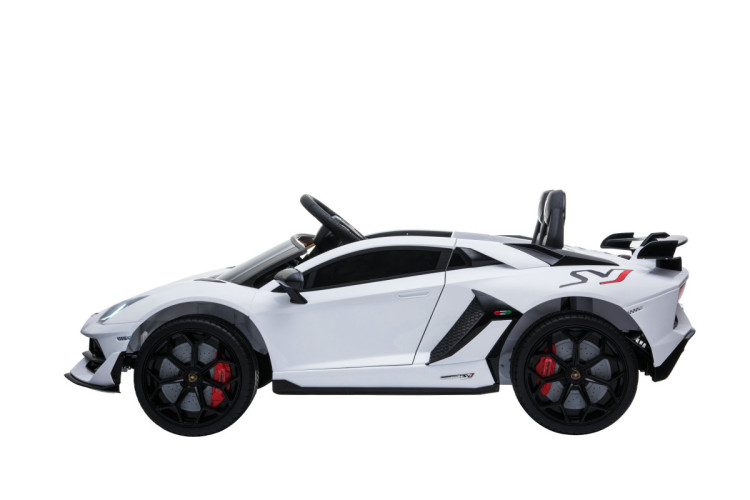 Детский электромобиль Lamborghini SVJ 12V - WHITE - HL328
