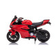 Детский электромобиль мотоцикл Ducati Red (дисковый тормоз, 16 км/ч, 24V) - SX1629