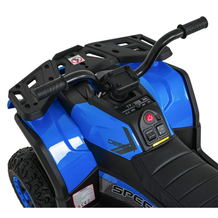 Детский электромобиль квадроцикл X-Robust (синий, 24V, 4WD, пульт, EVA) - XMX651-24V-4WD-BLUE