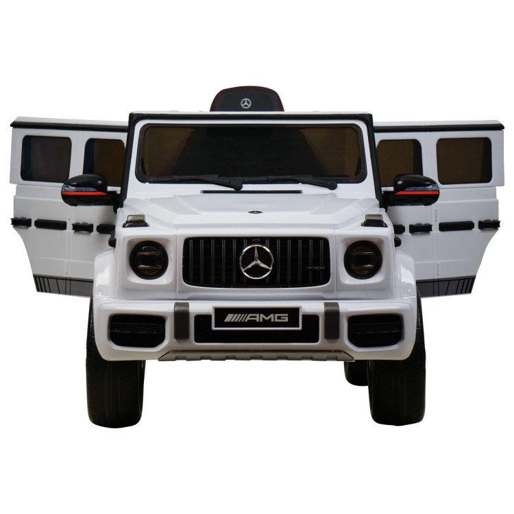 Электромобиль Mercedes-Benz G63 AMG 12V с высокой дверью - BBH-0002H-WHITE