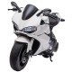Детский электромобиль мотоцикл Ducati White (дисковый тормоз, 16 км/ч, 24V) - SX1629