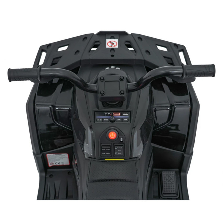 Детский электромобиль квадроцикл X-Robust (черный, 24V, 4WD, пульт, EVA) - XMX651-24V-4WD-BLACK