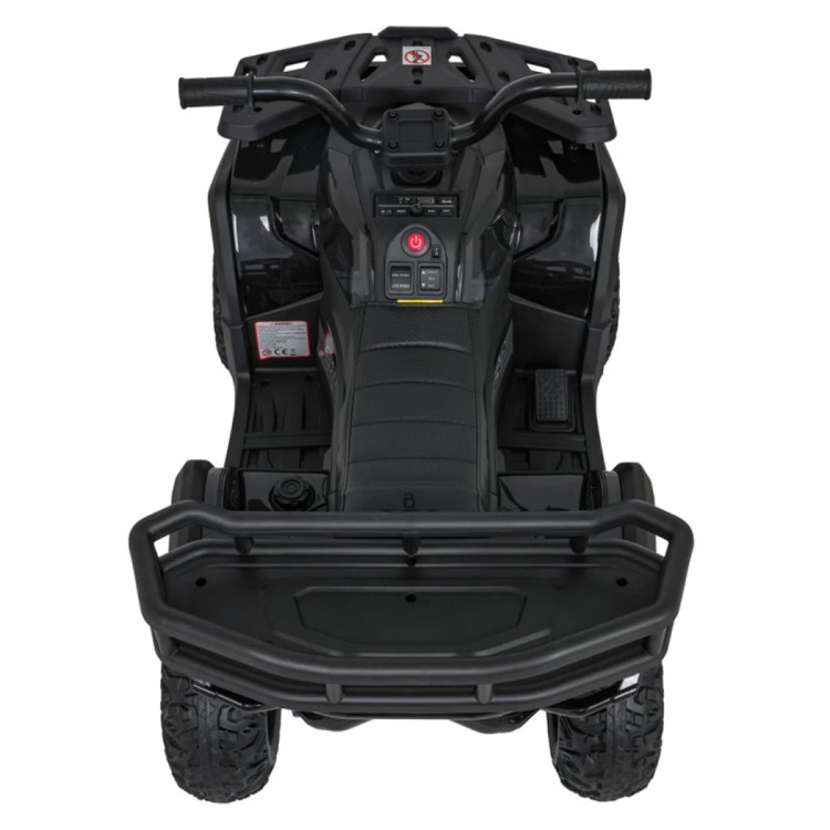 Детский электромобиль квадроцикл X-Robust (черный, 24V, 4WD, пульт, EVA) - XMX651-24V-4WD-BLACK