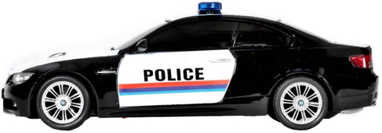 Радиоуправляемая машина GK Racer BMW M3 Coupe POLICE масштаб 1:18 - 866-1803PB-BLACK