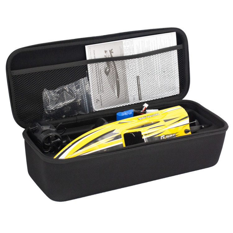 Радиоуправляемый катер Chasing Waves с сумкой (41 см, 35 км/ч) - HJ818-YELLOW-BAG