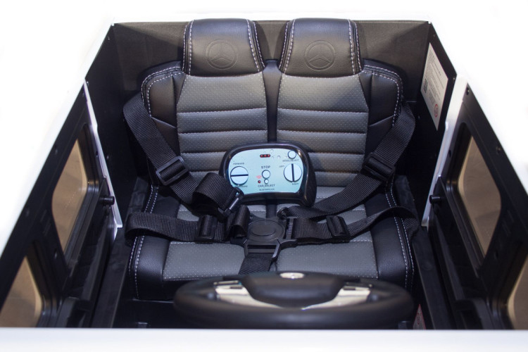 Детский электромобиль Merсedes-Benz G63 AMG White 4WD - DMD-318-WHITE