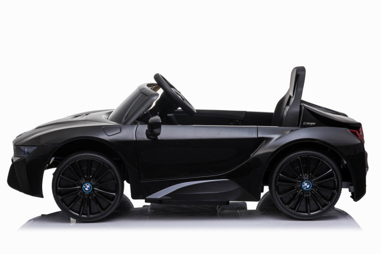 Детский электромобиль BMW i8 Coupe 12V - JE1001-BLACK-PAINT