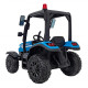 Детский электромобиль трактор с прицепом (синий, EVA, пульт, 24V) - BLT-206C-24V-BLUE
