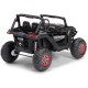 Двухместный полноприводный электромобиль Black Carbon UTV-MX Buggy 12V MP4 - XMX603-BLACK-PAINT-MP4