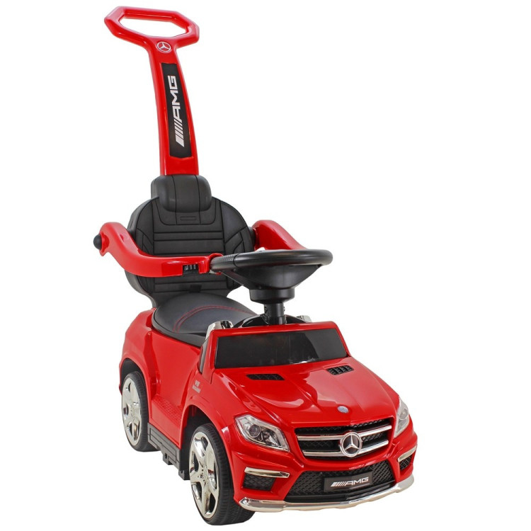 Детский электромобиль - каталка Mercedes GL63 AMG Red LUXURY - SXZ1578-H
