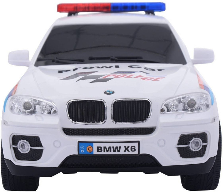 Радиоуправляемая машина GK Racer BMW X6 POLICE масштаб 1:14 - 866-1401PB-WHITE