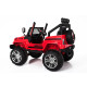 Двухместный полноприводный электромобиль Red Jeep 12V 2.4G - S2388