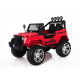 Двухместный полноприводный электромобиль Red Jeep 12V 2.4G - S2388